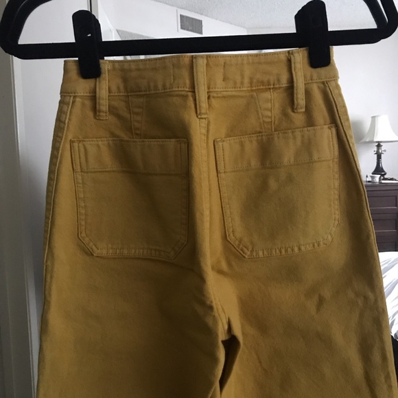 Madewell Wide Leg Crop Pant - Picture 4 of 4